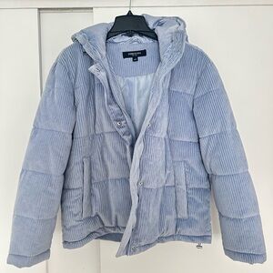 Kenneth Cole NY Corduroy Puffer Jacket